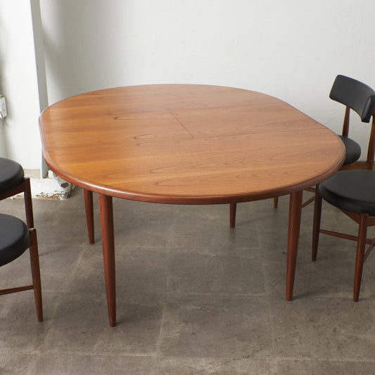 エクステンション ラウンドダイニングテーブル