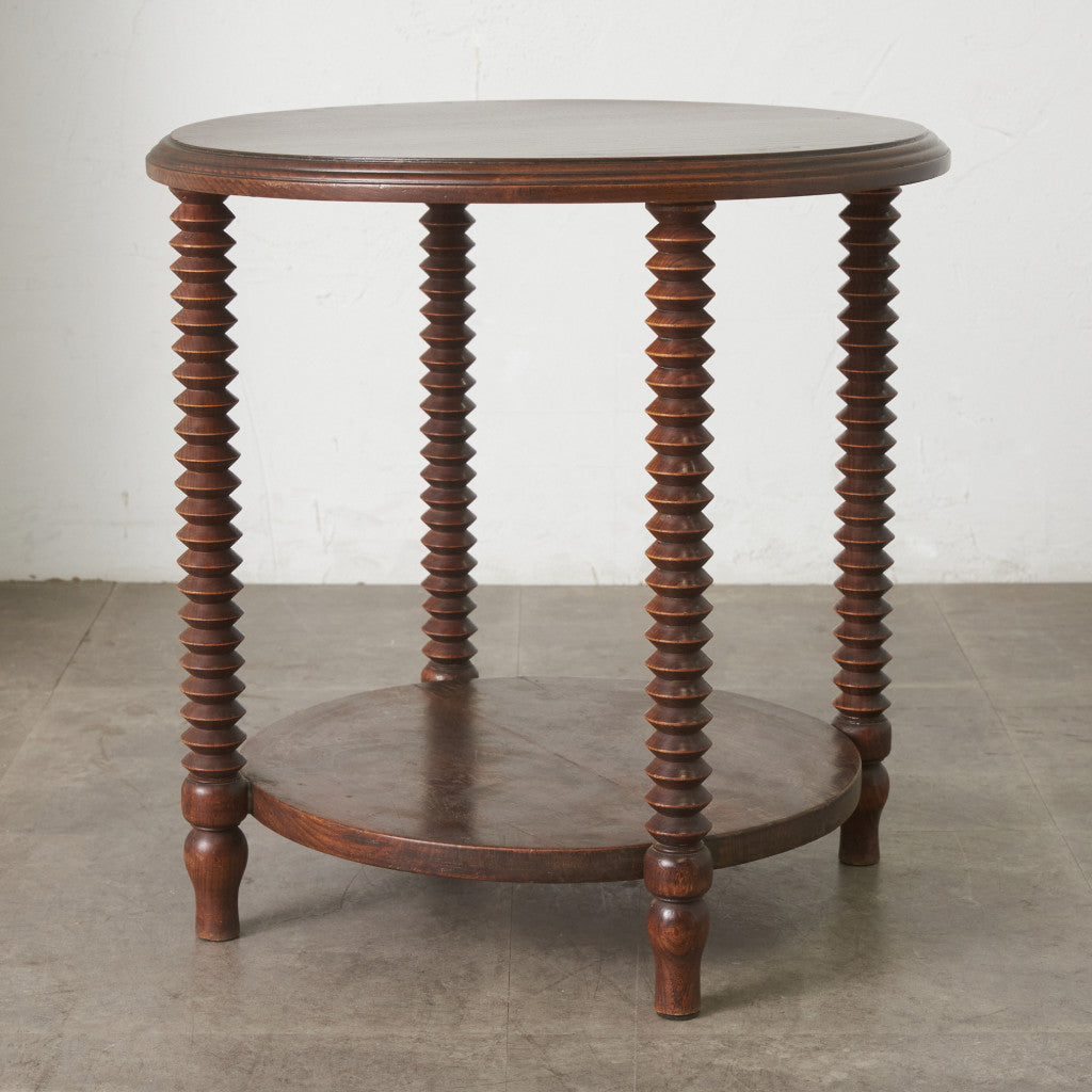 フランス アンティーク エルム材 サイドテーブル – rocca rocca