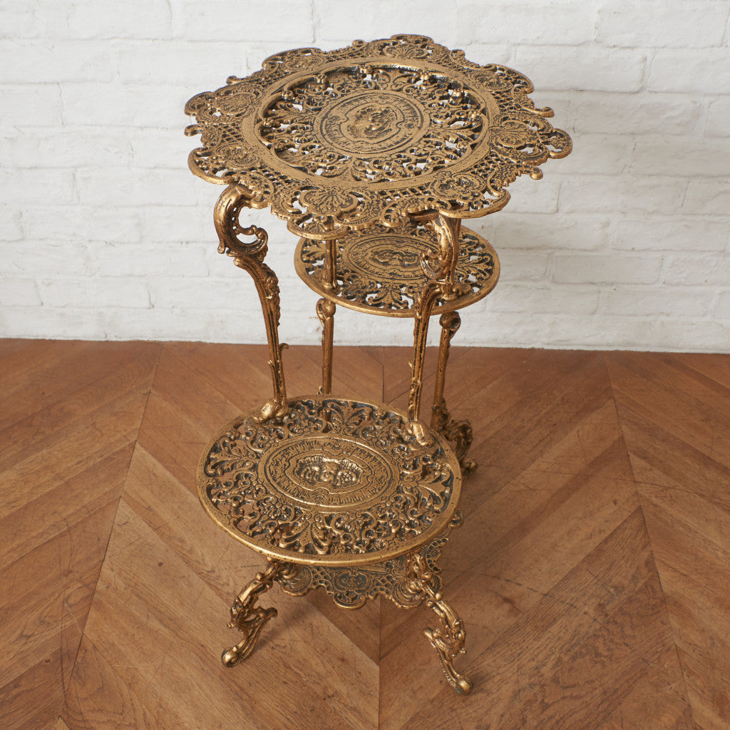 西洋クラシック 鋳鉄製 プランタースタンド