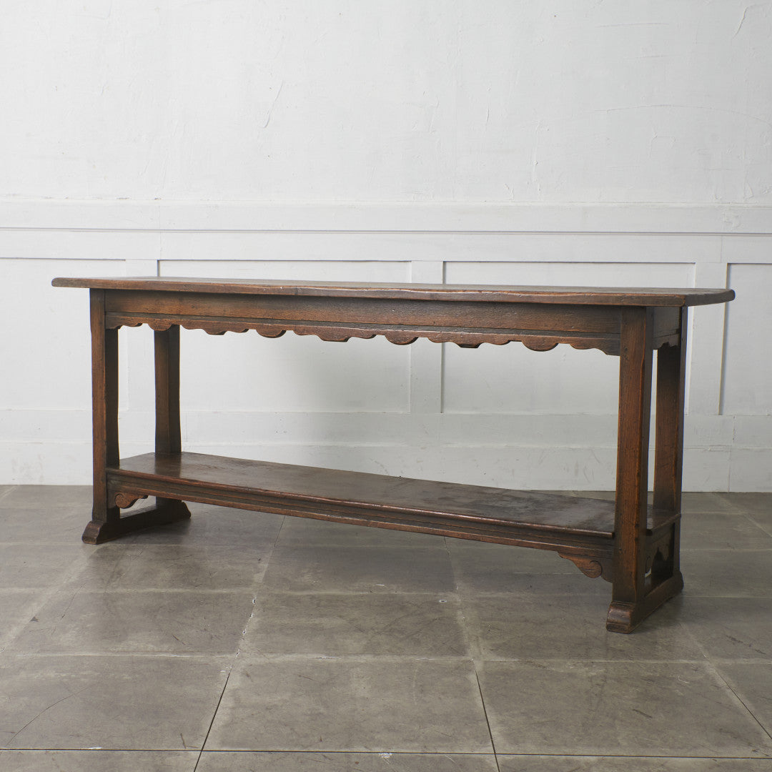 オランダ民芸 オーク材 サイドボード