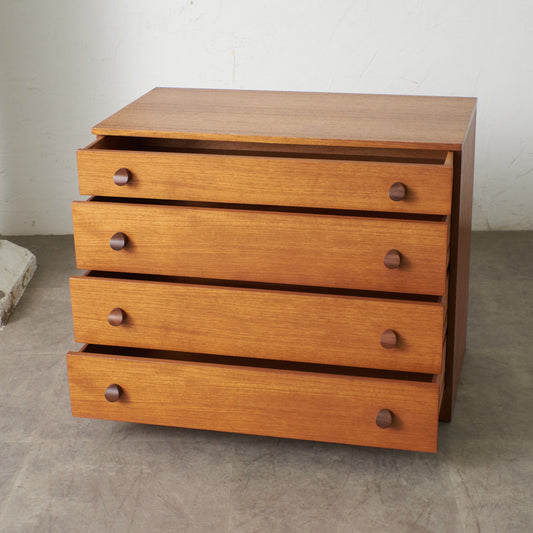 英国ヴィンテージ 4段チェスト