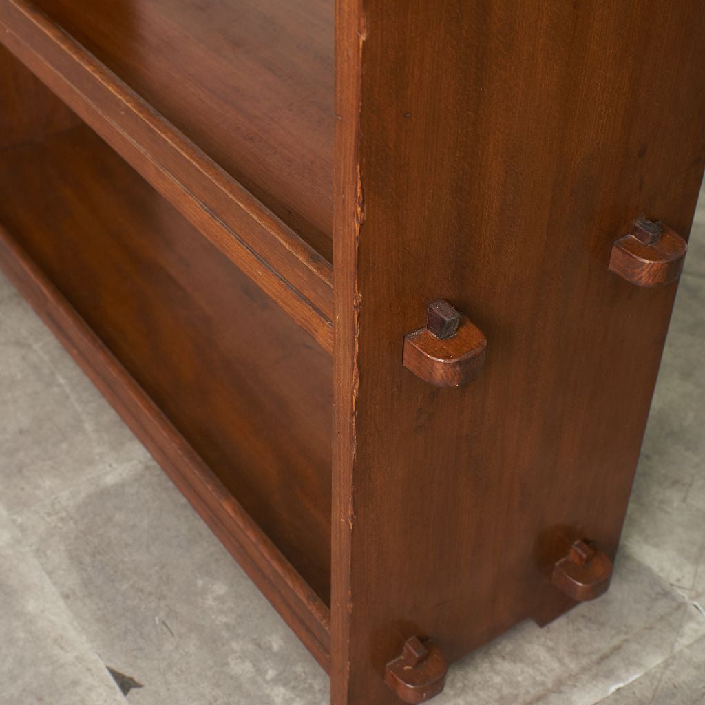 年代物 楔留め 本棚