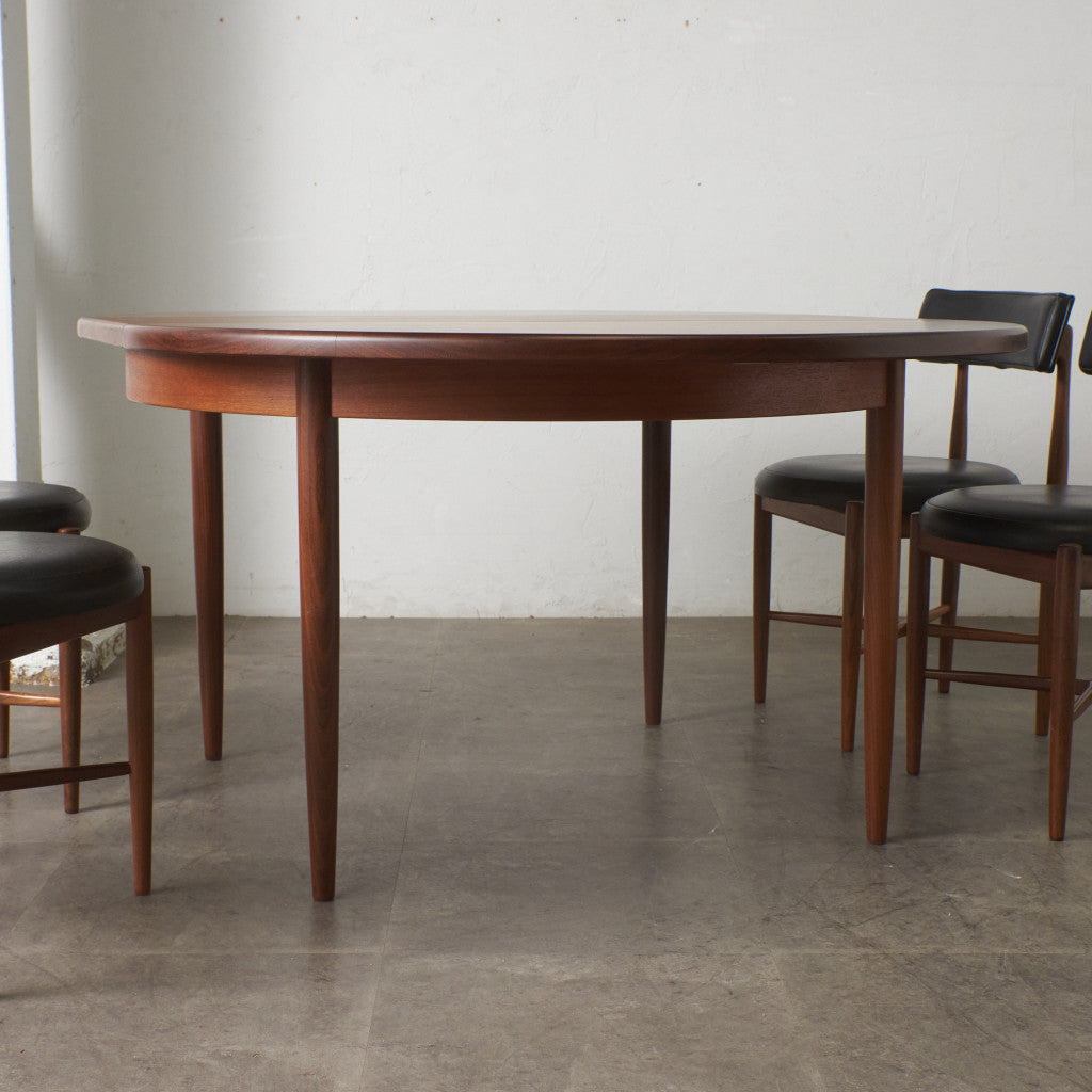 エクステンション ラウンドダイニングテーブル