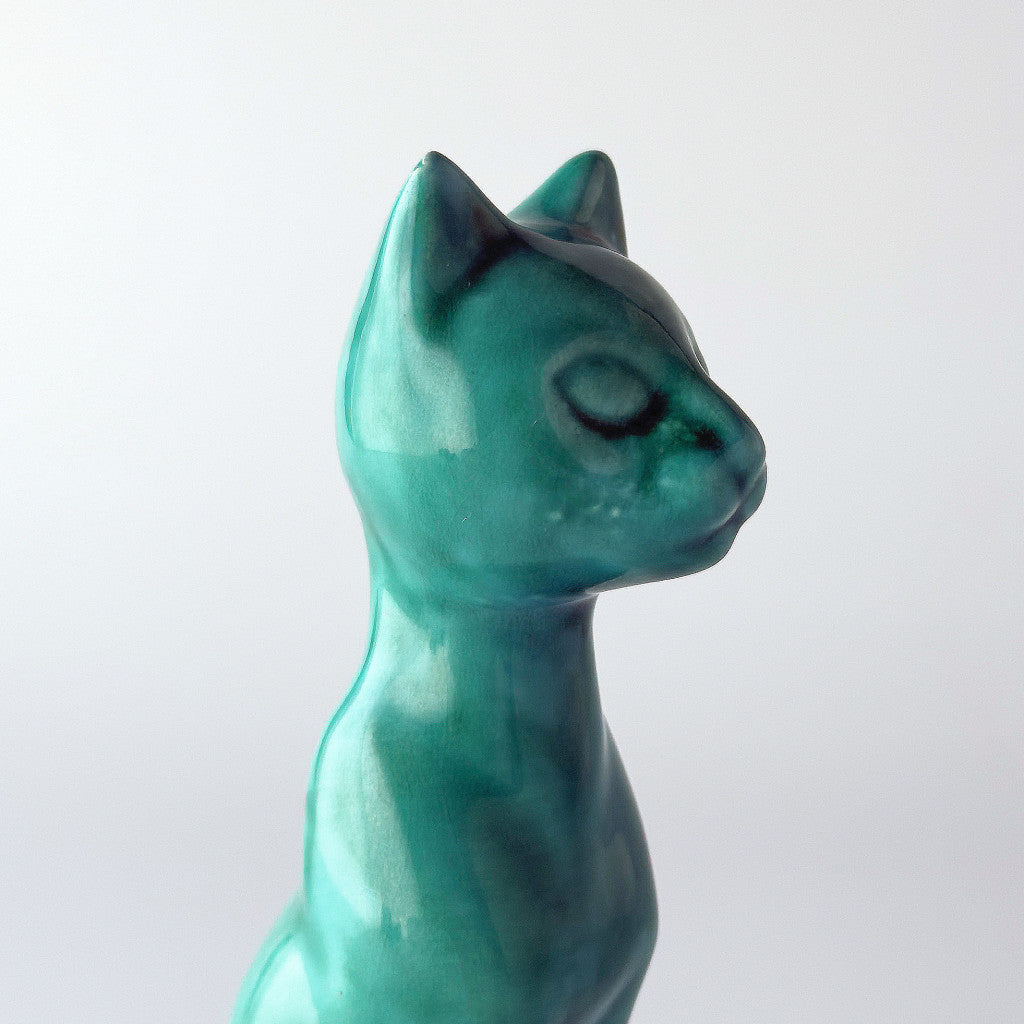 英国ヴィンテージ 猫のオブジェ｜rocca rocca