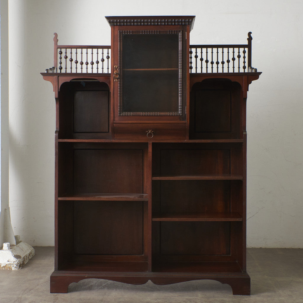 アンティーク アーツアンドクラフツ様式 ブックシェルフ