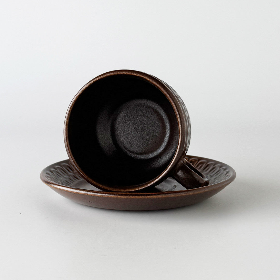 Pennine ペンニン カップ＆ソーサー ブラウン