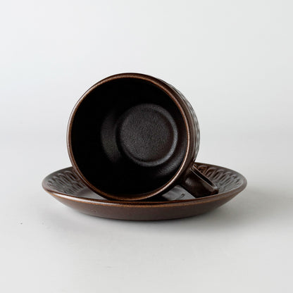 Pennine ペンニン カップ＆ソーサー ブラウン
