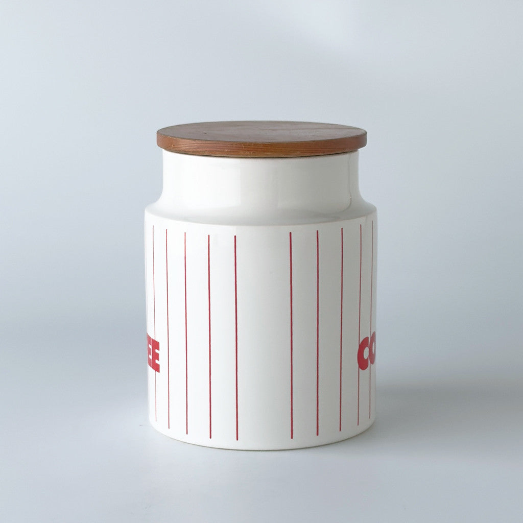 STRIPE ストライプ キャニスター "COFFEE"