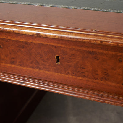 スペイン製 クラシック 両袖デスク