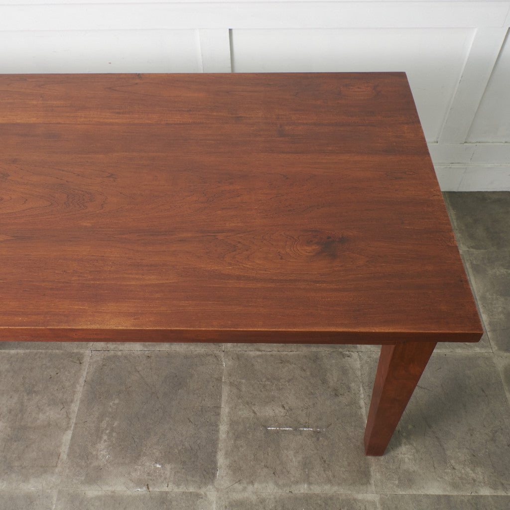 チーク無垢材 ダイニングテーブル