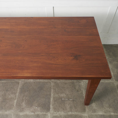 チーク無垢材 ダイニングテーブル