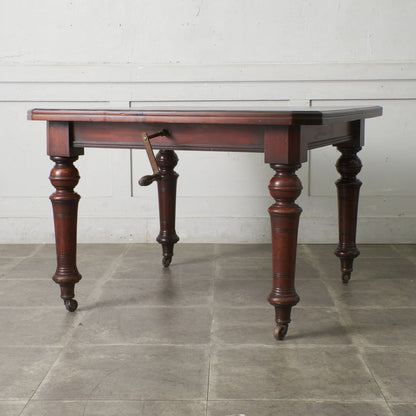 エドワーディアン ハンドル開閉式 エクステンションテーブル