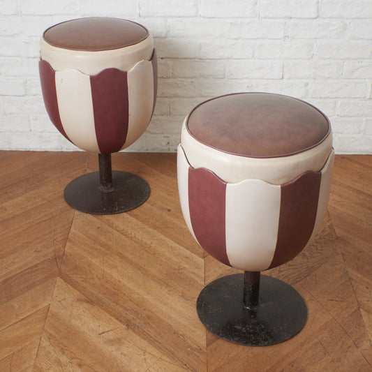 ヴィンテージ カフェチェア 2脚セット