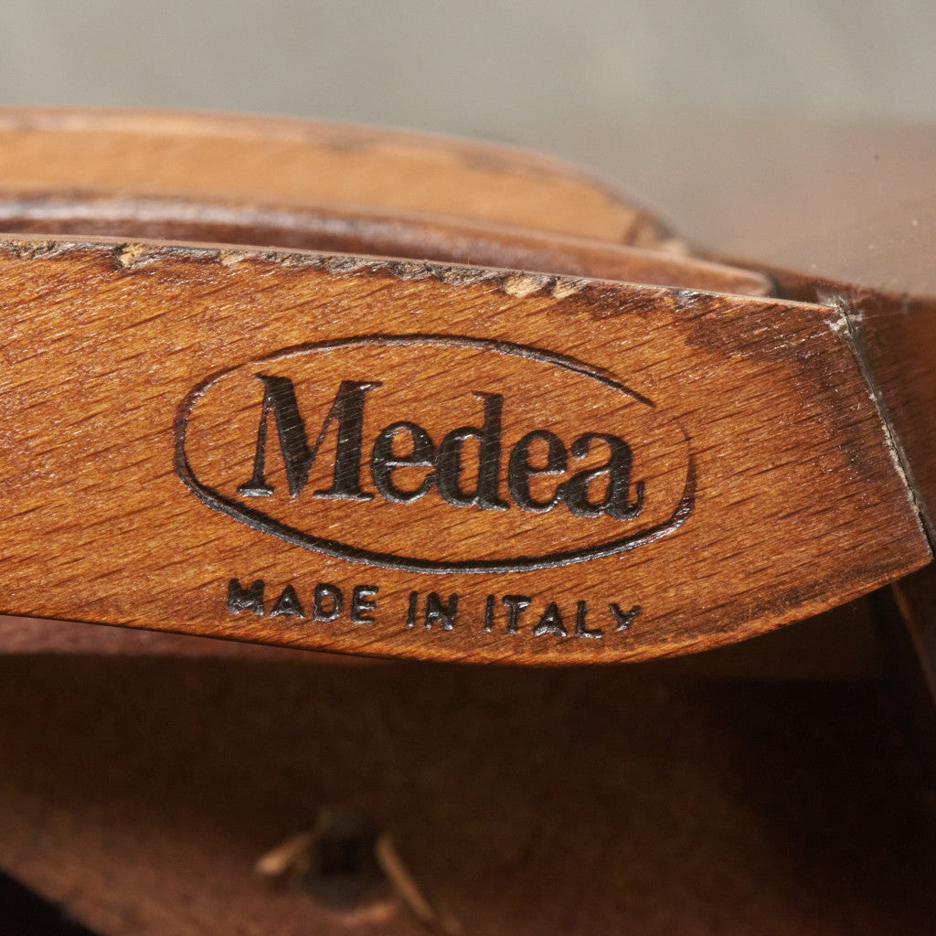 アールヌーボー ハイバックチェア / 張替済