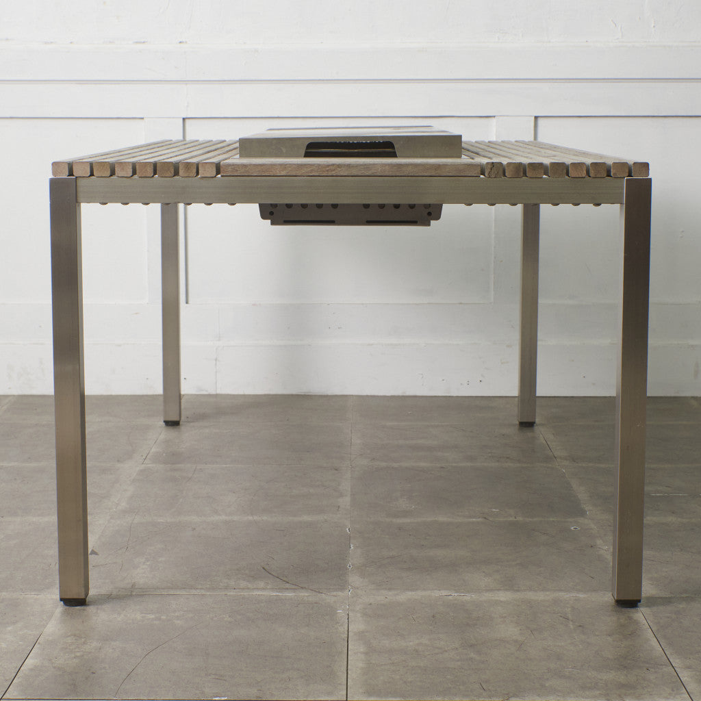 ガーデンユニットテーブル & グリル 3点セット