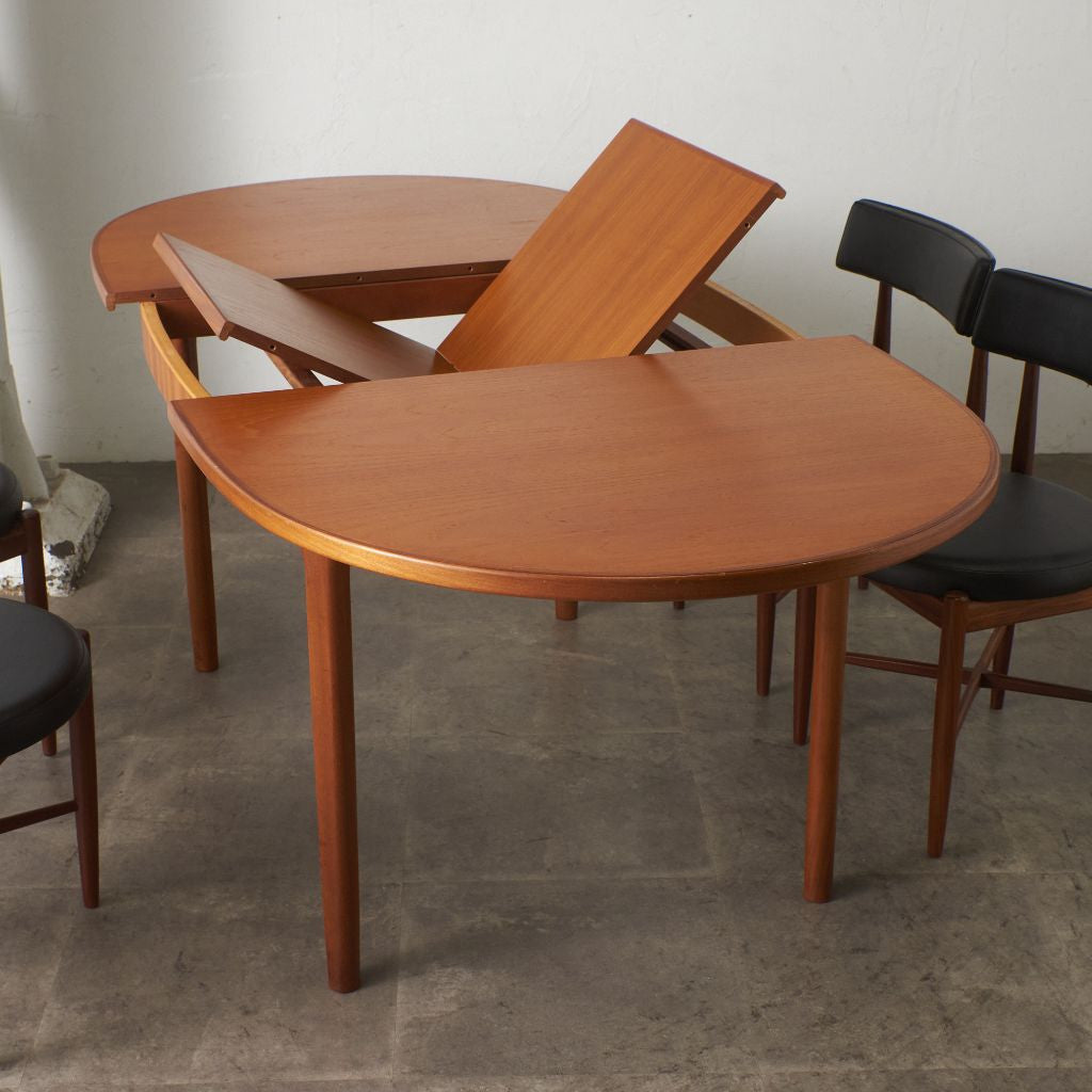 エクステンション オーバルダイニングテーブル