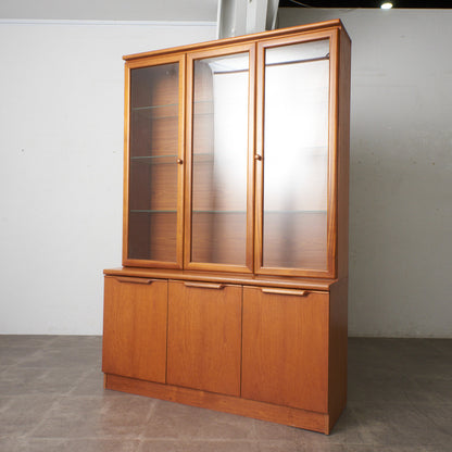 ヴィンテージ ガラスキャビネット