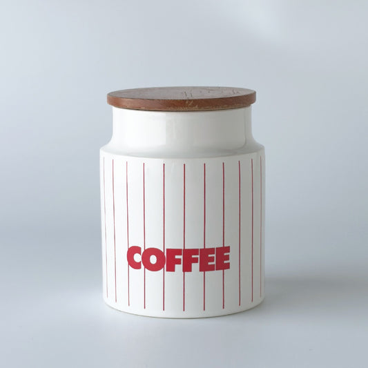 STRIPE ストライプ キャニスター "COFFEE"