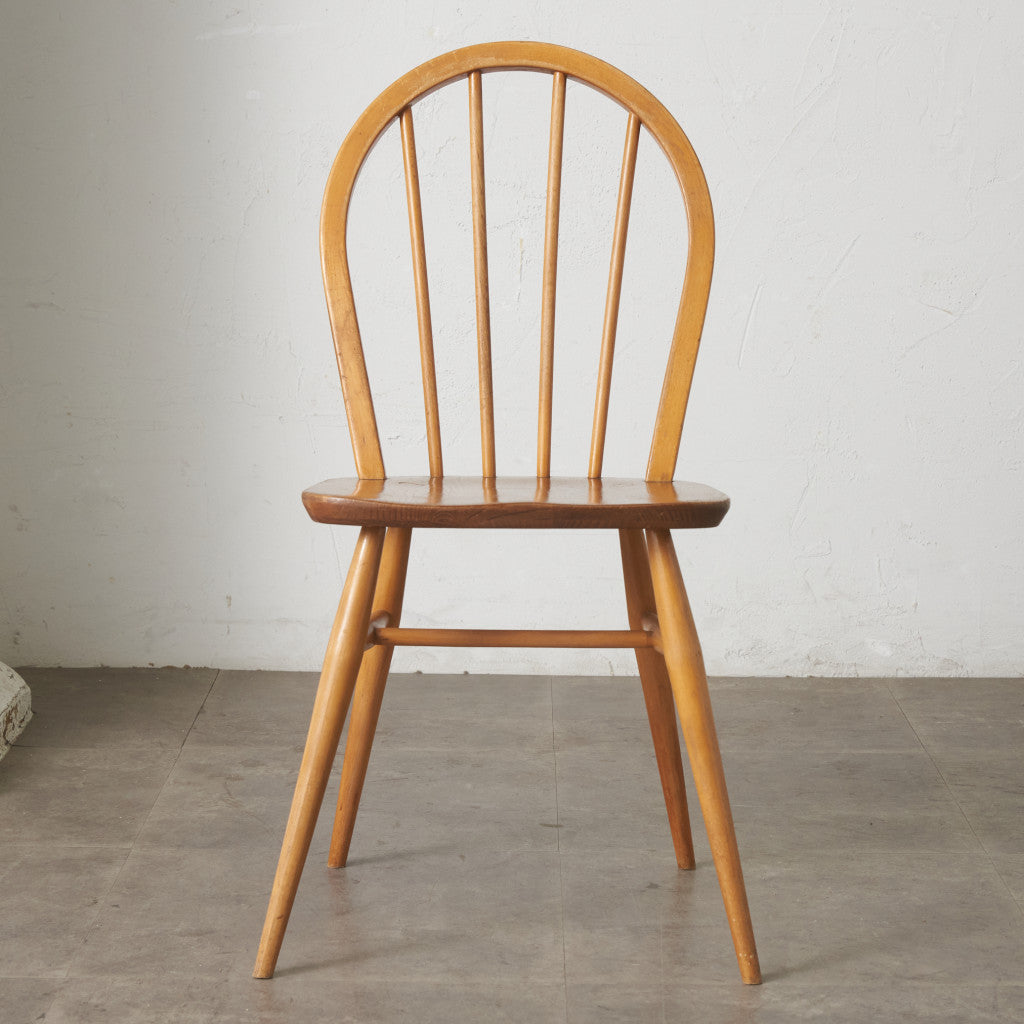 4本スポーク フープバックチェア