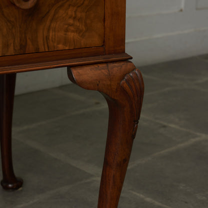 アンティーク ウォールナット材 両袖デスク