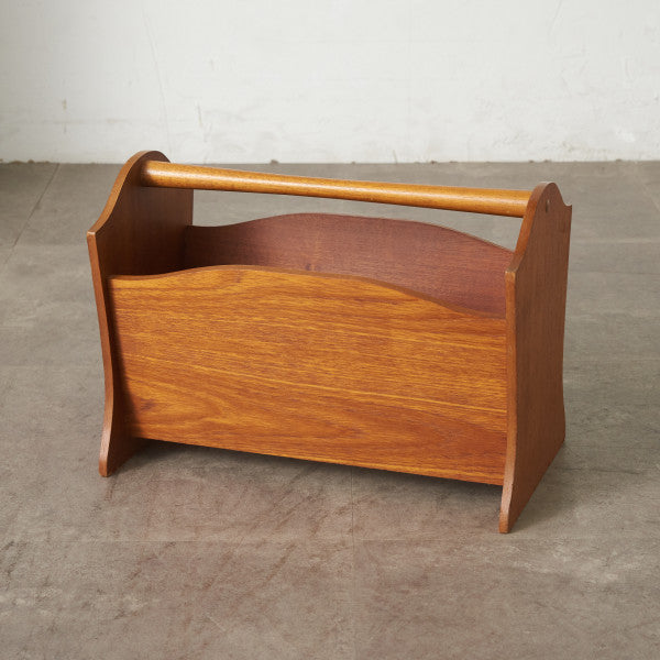 英国ヴィンテージ マガジンラック