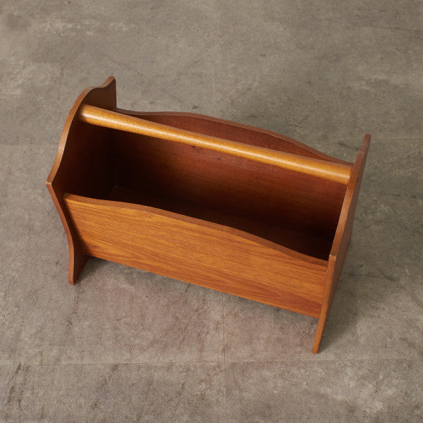 英国ヴィンテージ マガジンラック