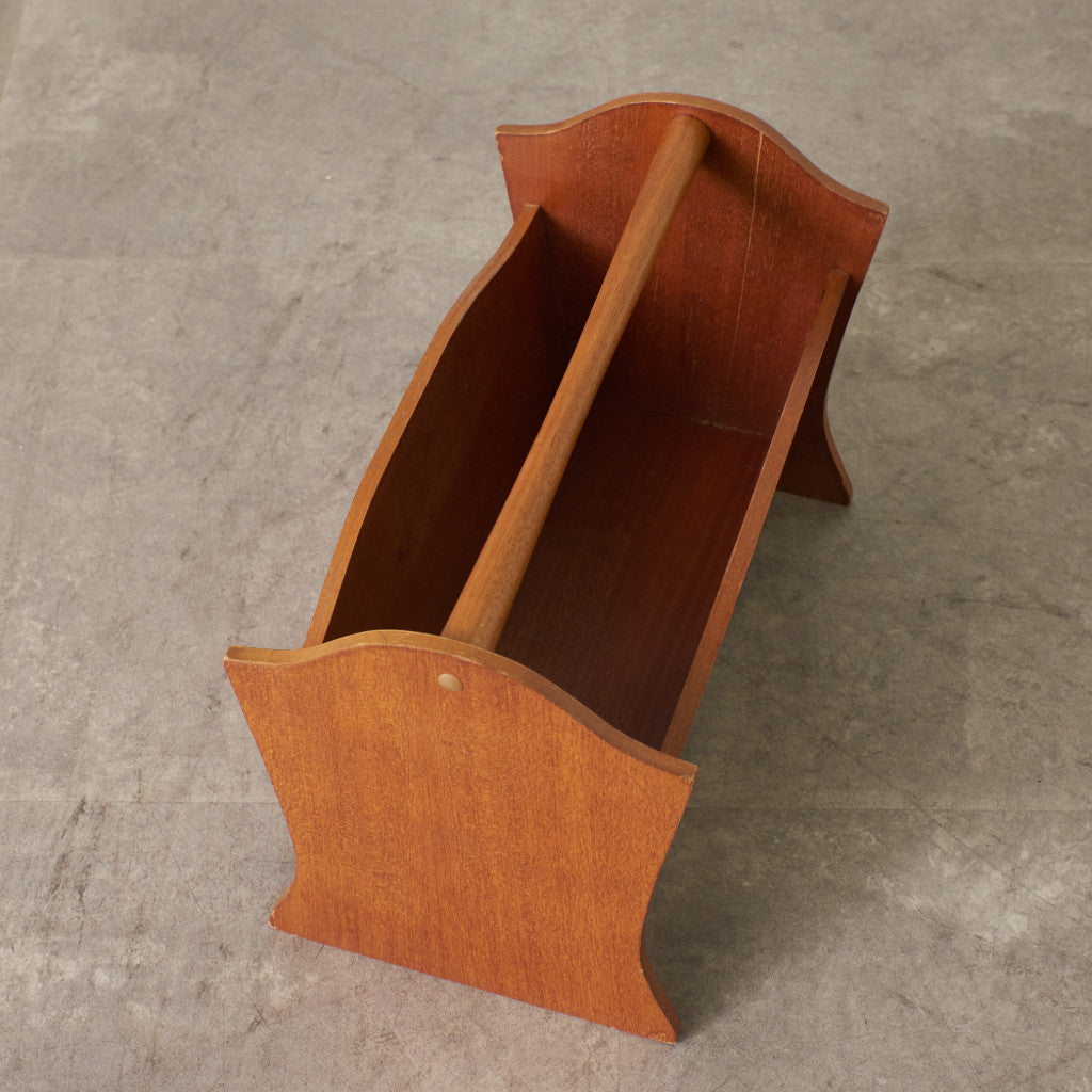 英国ヴィンテージ マガジンラック