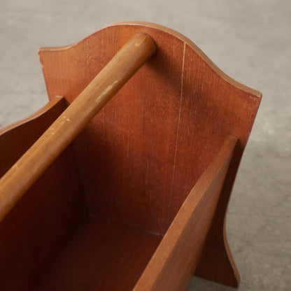 英国ヴィンテージ マガジンラック