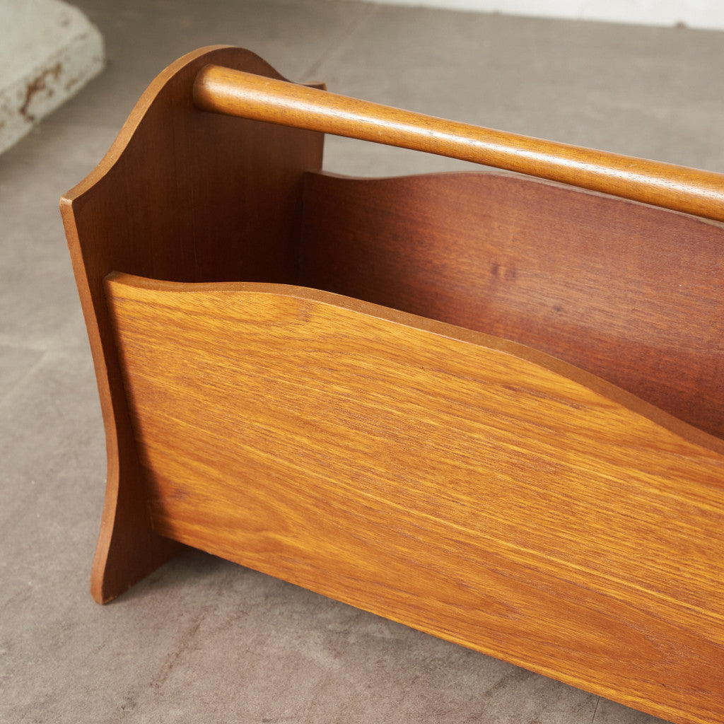 英国ヴィンテージ マガジンラック