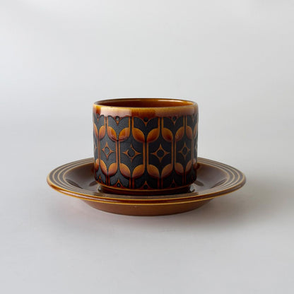 Heirloom エアルーム カップ&ソーサー Autumn brown