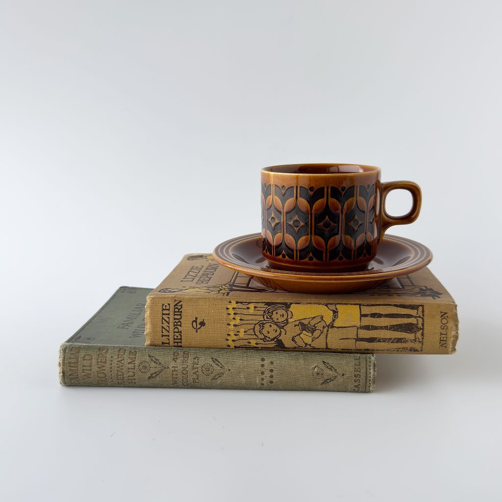 Heirloom エアルーム カップ&ソーサー Autumn brown