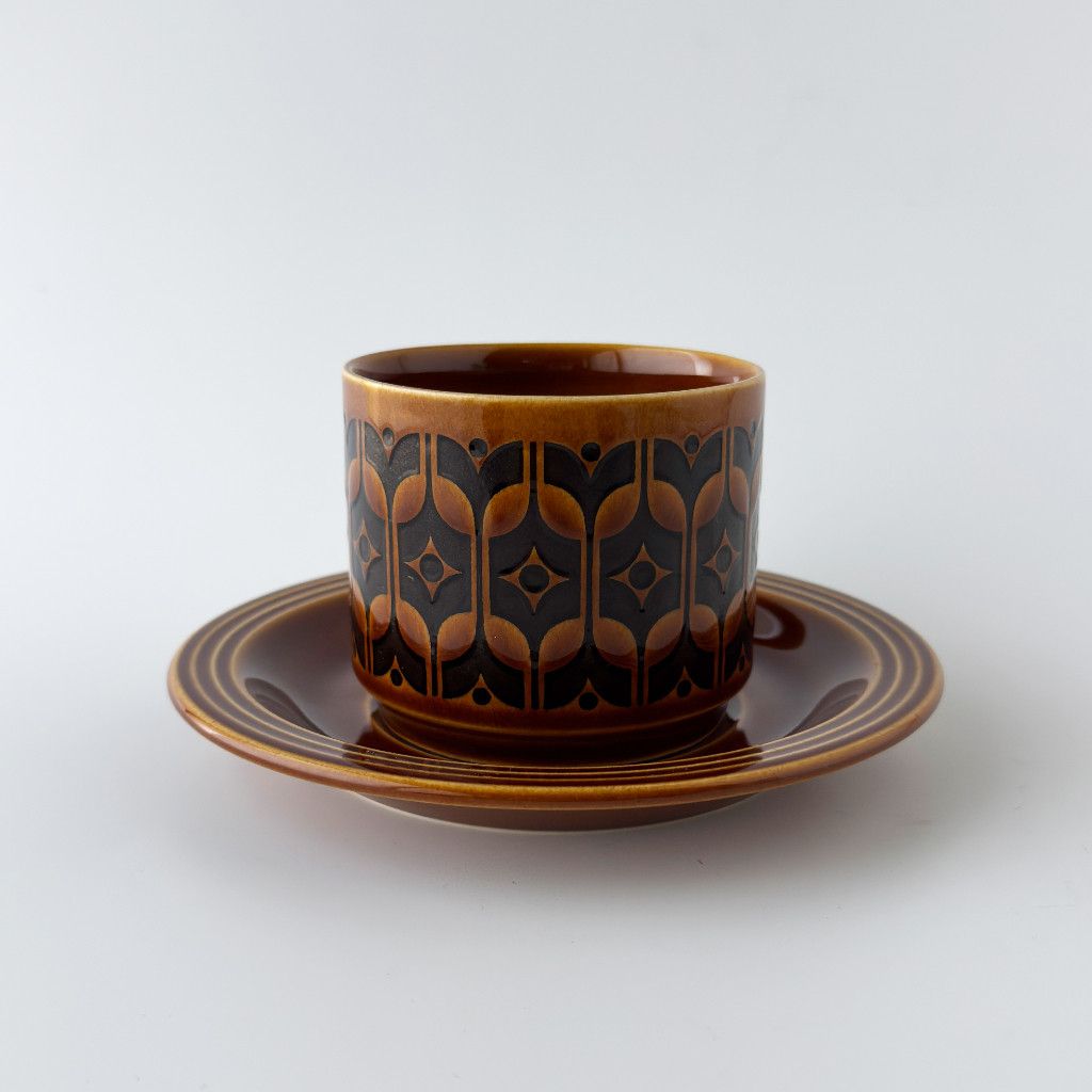 Heirloom エアルーム カップ&ソーサー Autumn brown