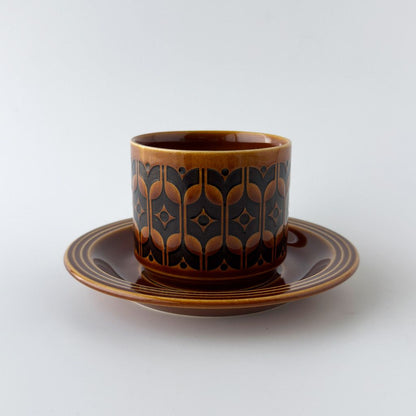 Heirloom エアルーム カップ&ソーサー Autumn brown