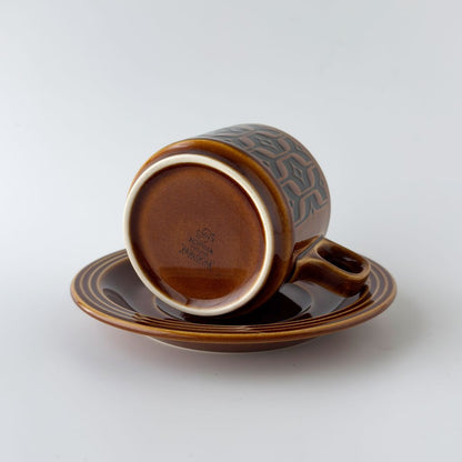 Heirloom エアルーム カップ&ソーサー Autumn brown