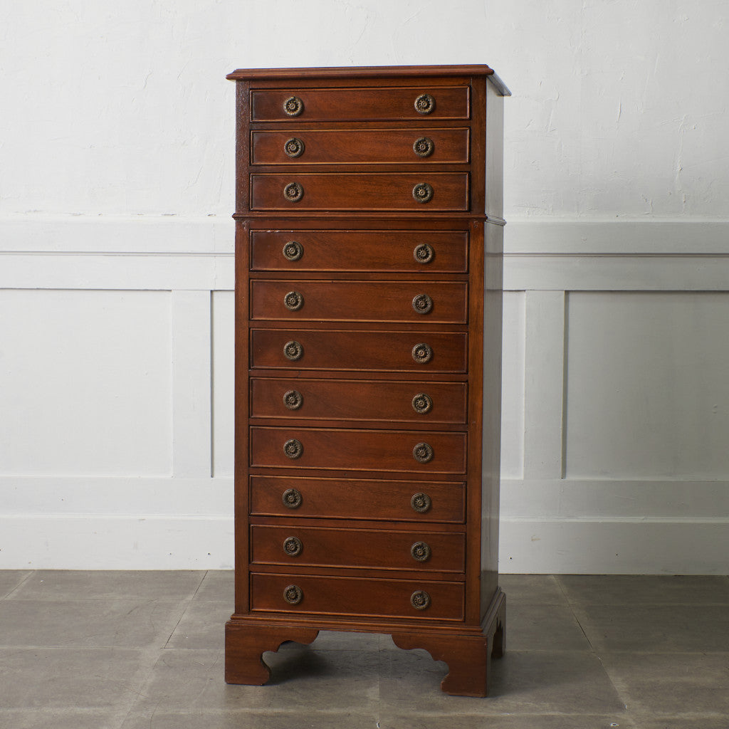 英国クラシック 11段 ハイチェスト