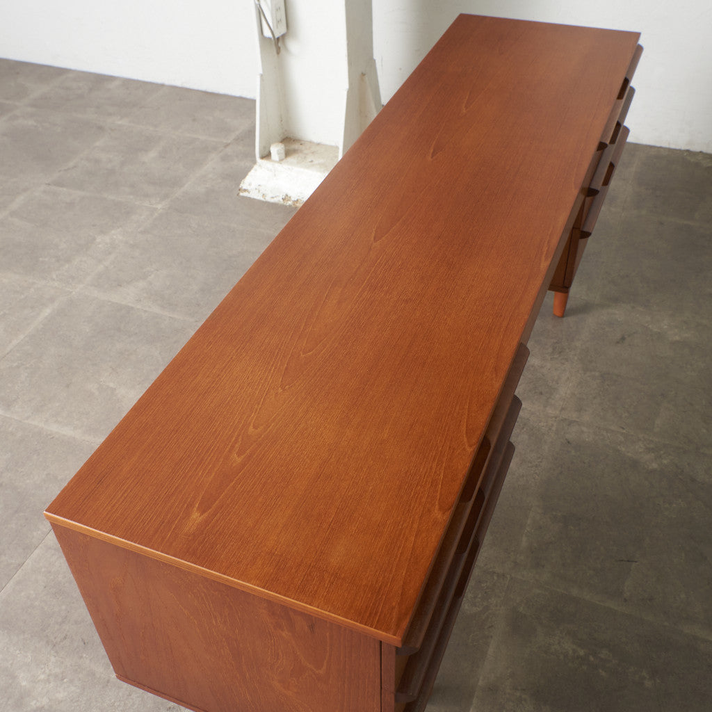 ヴィンテージ ドレッシングデスク / 両袖デスク