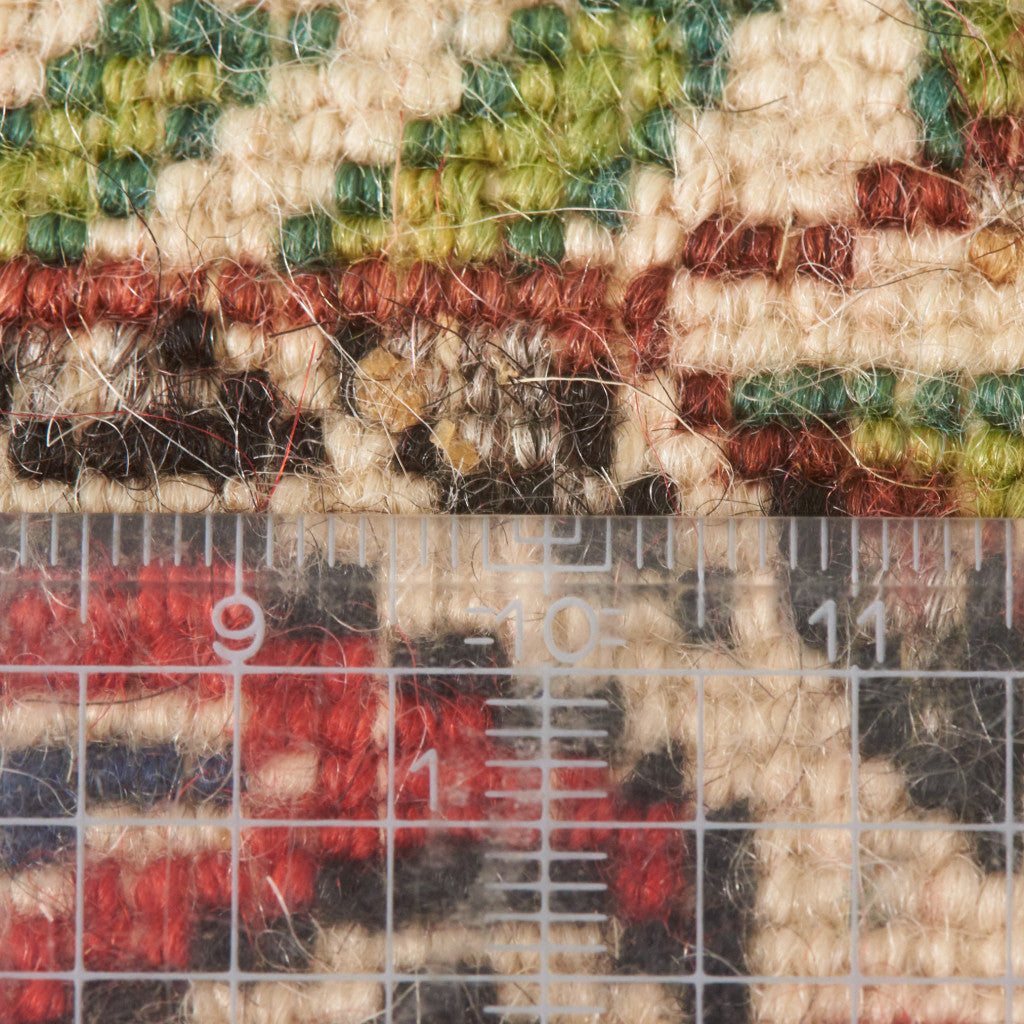 ウール製 手織り 絨毯