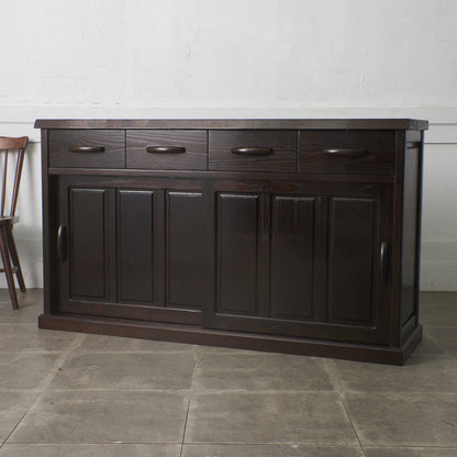 欅材 カウンター 150