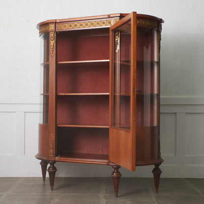 クラシック ガラスキャビネット