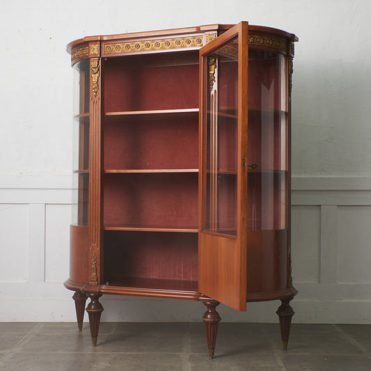 クラシック ガラスキャビネット