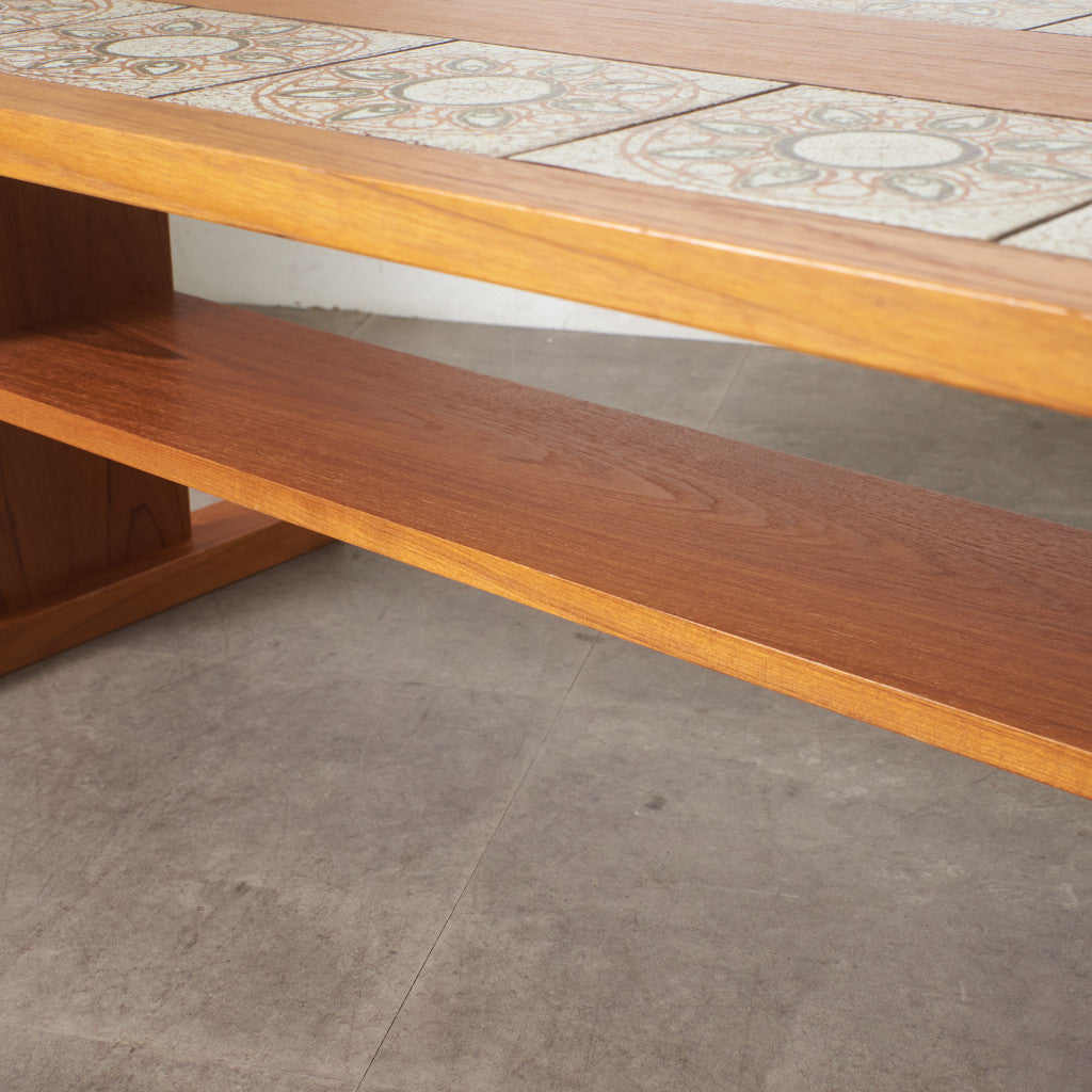 ヴィンテージ タイルトップ コーヒーテーブル