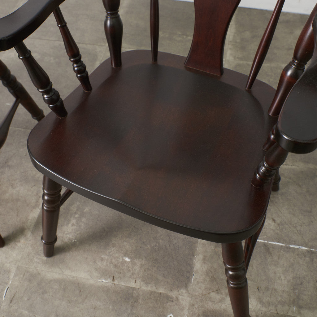 ラウンドテーブル ＆ アームチェア2脚 3点セット