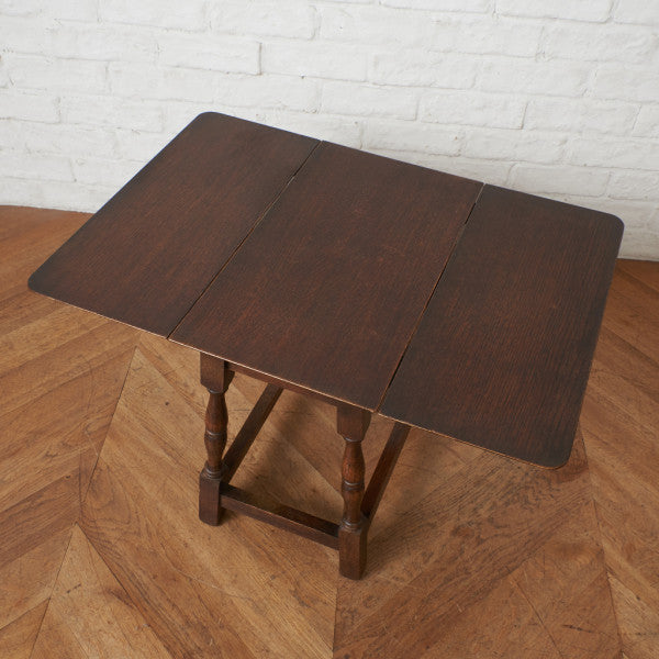 英国クラシック ドロップリーフ コーヒーテーブル