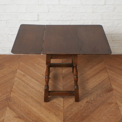 英国クラシック ドロップリーフ コーヒーテーブル