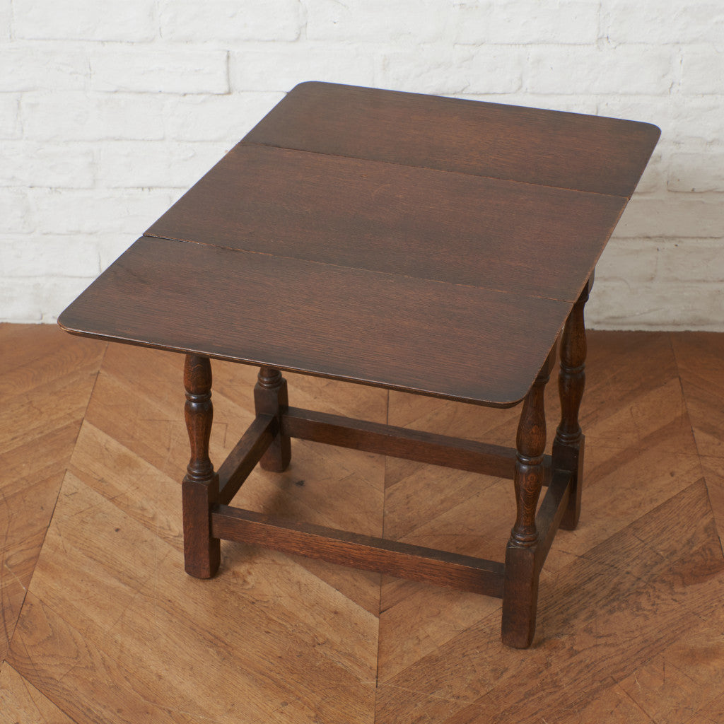 英国クラシック ドロップリーフ コーヒーテーブル