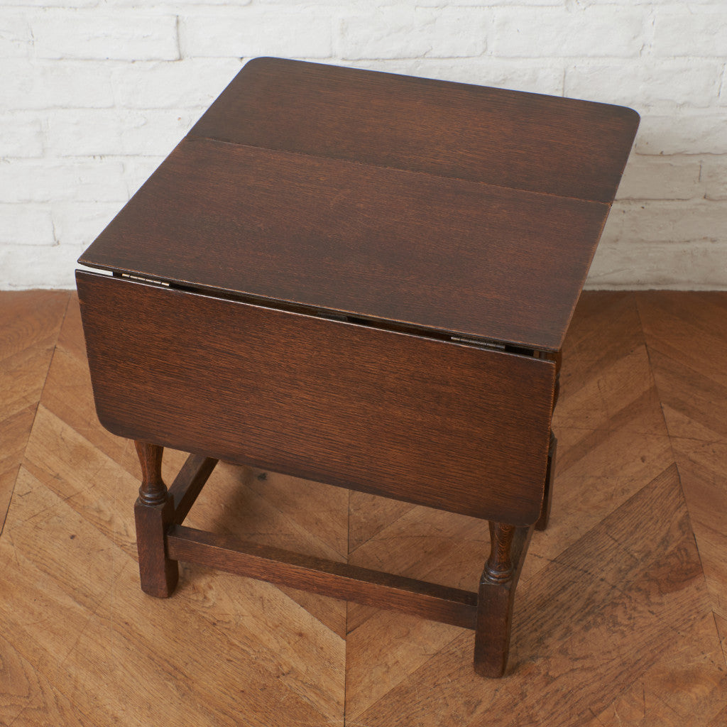 英国クラシック ドロップリーフ コーヒーテーブル