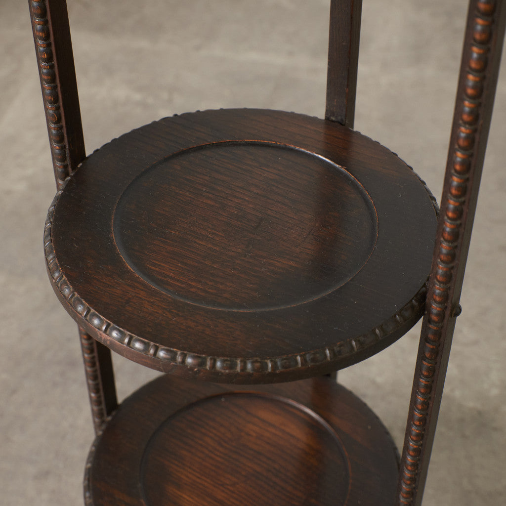 英国アンティーク 折畳み式 ケーキスタンド