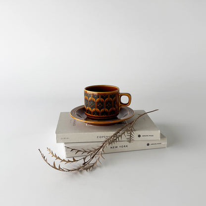 HEIRLOOM エアルーム カップ&ソーサー Autumn brown