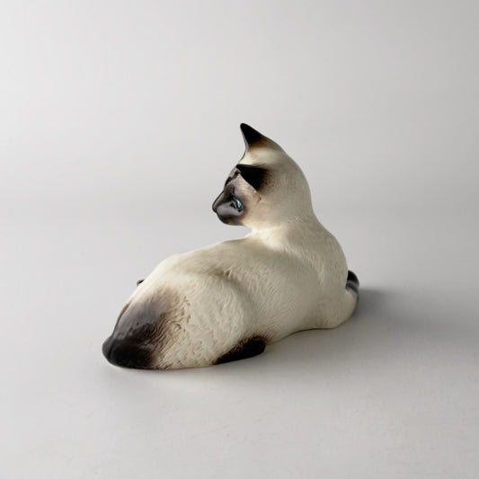 ヴィンテージ シャム猫のフィギュリン