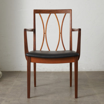 Fresco X-BACK カーブバックアームチェア / 張替済